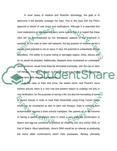 Essay on my sister39s keeper 08 image