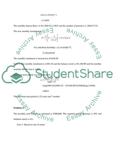 Present Value of Growth