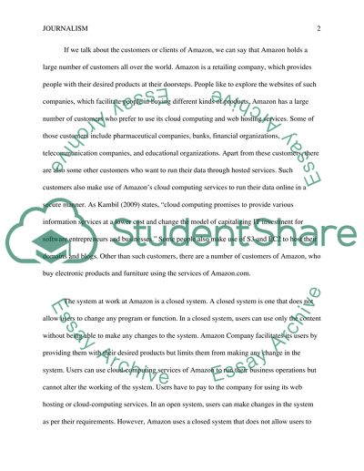 Amazon Organizational Analysis