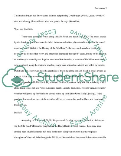 Life along the silk road ( tang dynsaty)