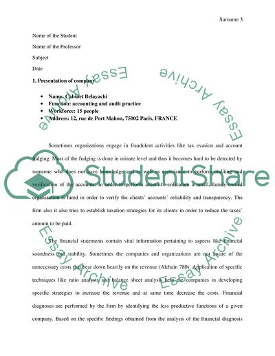 Cabinet Belayachi Company