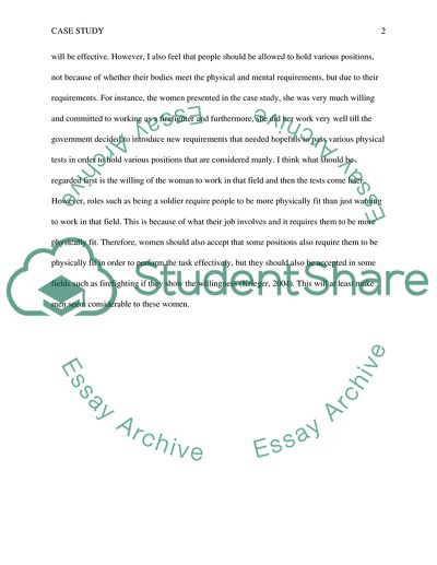 Gender Bias and Employment Discrimination Law