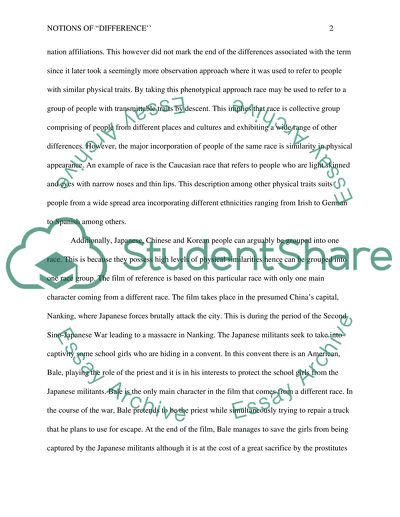 Notions of the Chinese Film-The Flowers of War