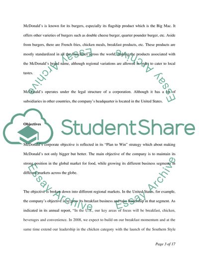 How Will the Economic Factors Affect McDonalds at the Moment