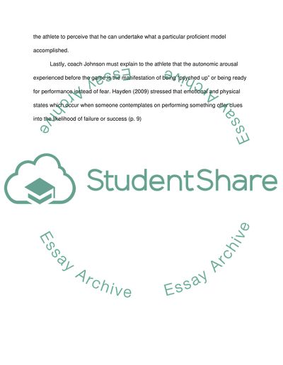 Intervention Building Self-Efficacy Plan