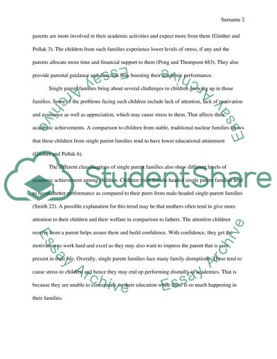 Dose family structure affect education more than income