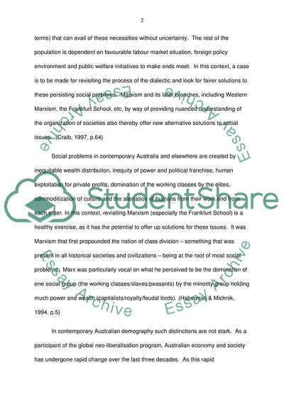 Domination Theory and Durkheims Concept of Anomie