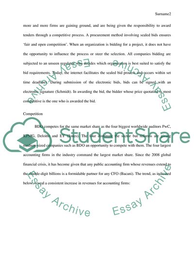 Client Evaluation of BidDocs Online Inc