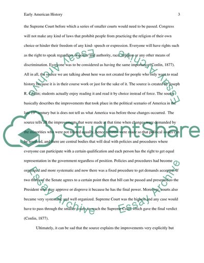 Early american history