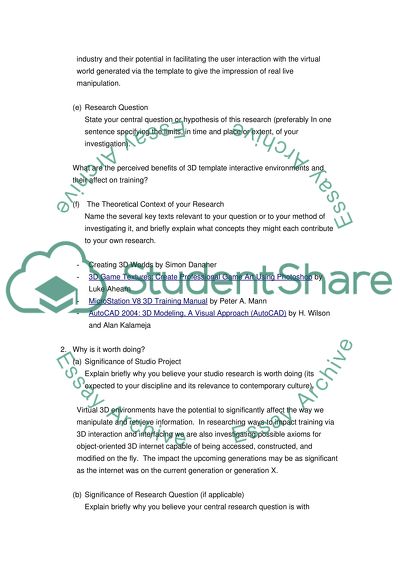 3D in Internet Produce