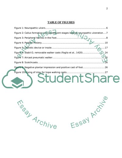 Prophylatic Mechanical Therapy in the Prevention of Neuropathic Ulcerations
