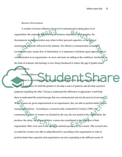 Communication Styles