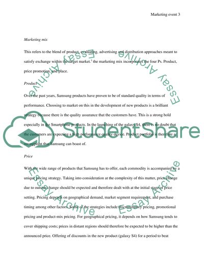 Marketing for Samsung Galaxy S Series