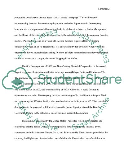 New Century Financial Corporation