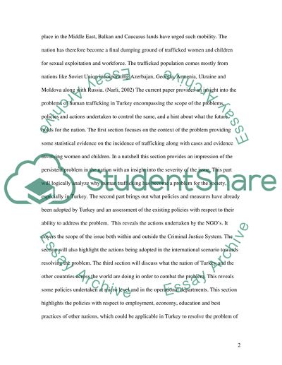 Human Trafficking in Turkey