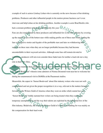 Sunset Boulevard Discussion