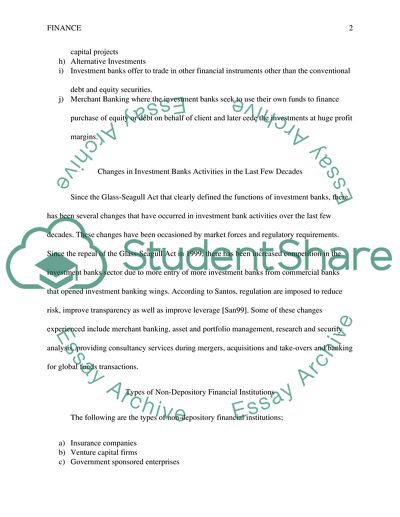 Answers to Finance Questions