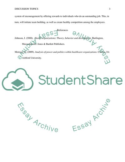 Health Organizations: Theory, Behavior, and Development