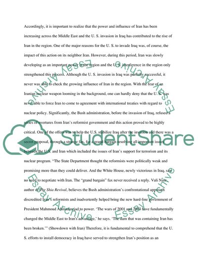 Iranian Policy on Nuclear Weapon