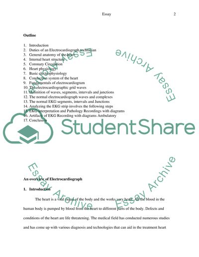 An overview of Electrocardiograph