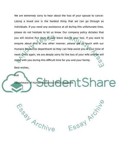 How to Write Letters of Empathy