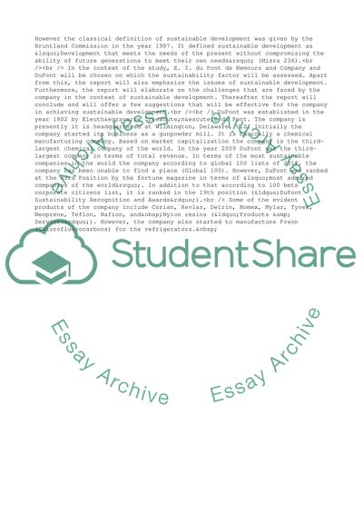 Global Corporate Sustainable Development Analysis