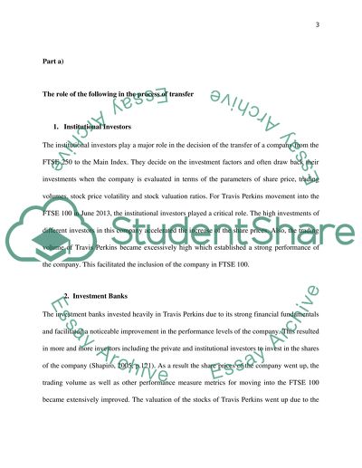 Travis Perkins Performance in the Main Market