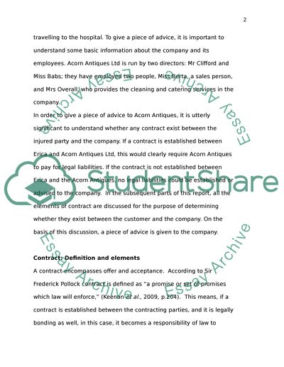 Contract: Definition and Elements
