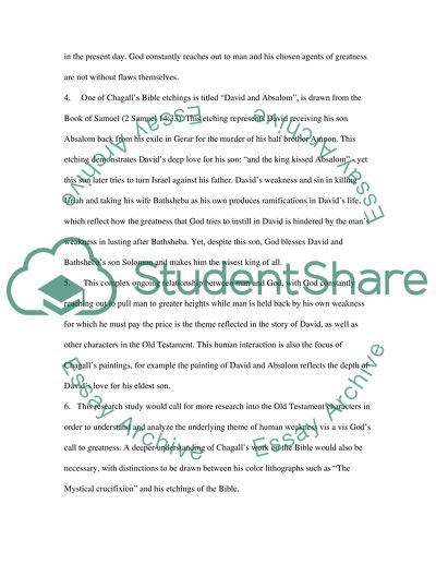 Meditation and Atonement in the Art of Marc Chagall