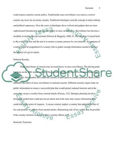 Is Mass Surveillance Ever a Good Thing