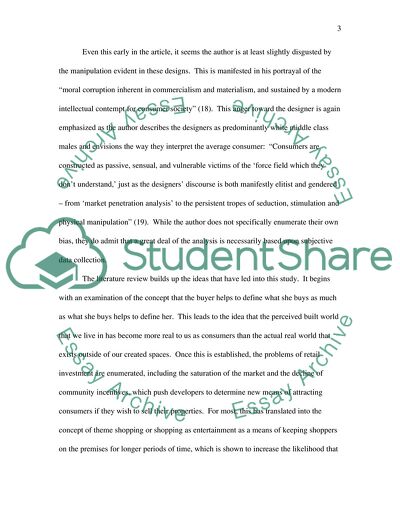 The Magic of The Mall by Jon Goss