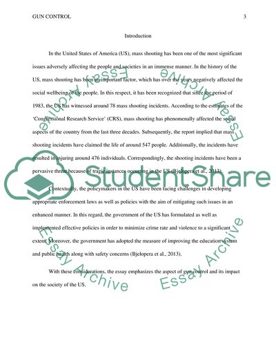 Gun Control in the United States