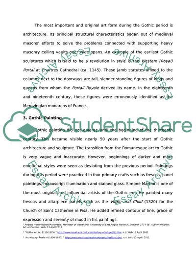 Realism and Emotion in Gothic Art