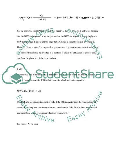 FUNDAMENTALS OF FINANCE