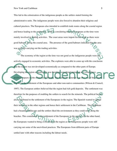 New York and Caribbean