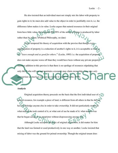 Theory of Private Property