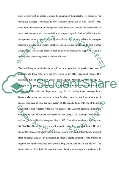 Marketing Skills and Difficulties of a Marketing Manager