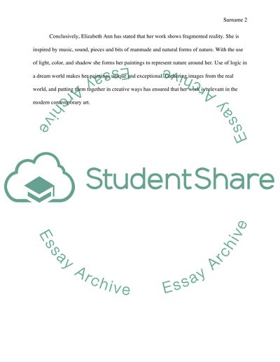 Elizabeth Ann Babb Is a Contemporary Artist