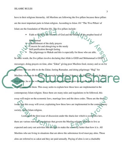 Sources of Sharia Law in the Religion of Islam