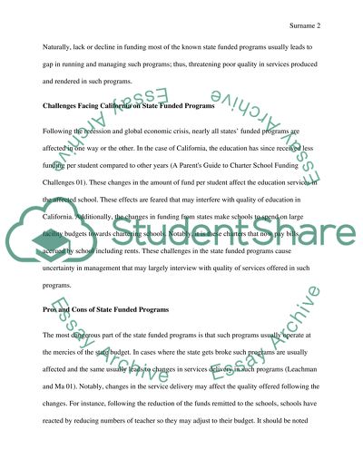 CA BUDGET ANALYSIS PAPER