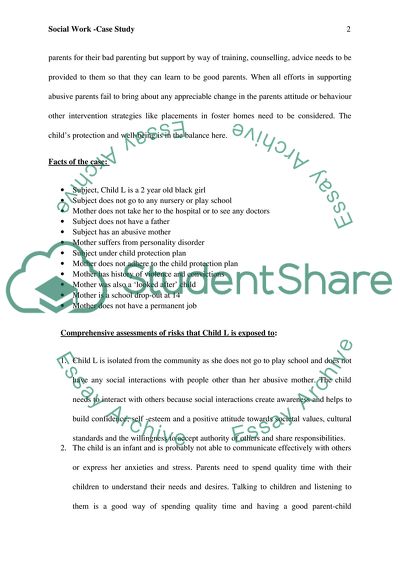 Child Abuse and Neglect Are Common Social Issues