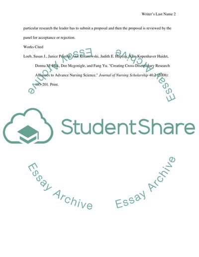 Funding Nursing Research