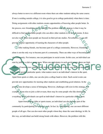 Advice to Your Peers: The Small Steps Toward Getting the Most out of College