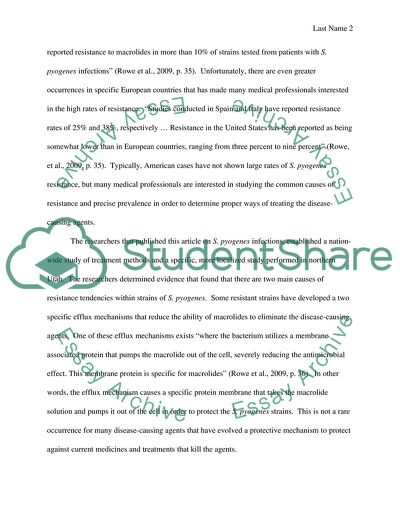 Dangerous Pathogen Streptococcus Pyogenes