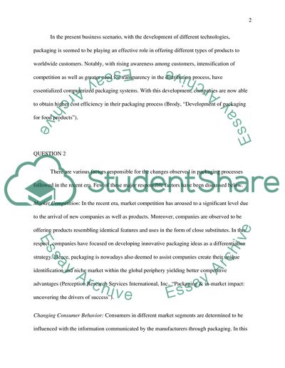 Packaging as an Important Marketing Tool