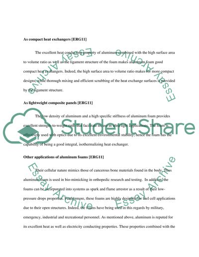 Importance of Aluminum Foam