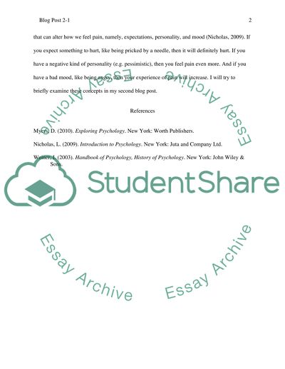 Sensation & Perception