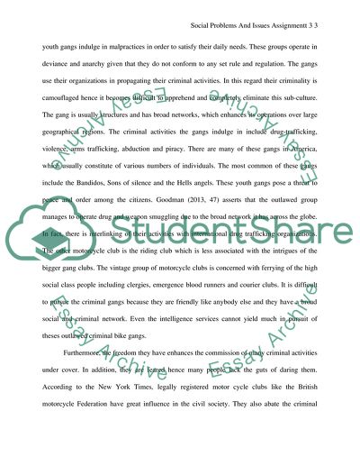 Youth Gangs Impact on Solutions to Gang Crime