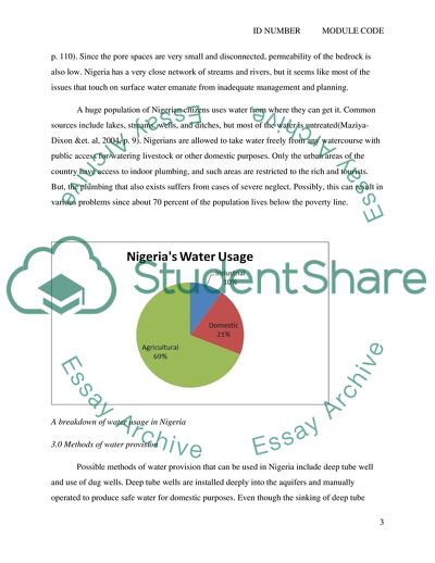 Different Ways to Supply Water in Nigeria