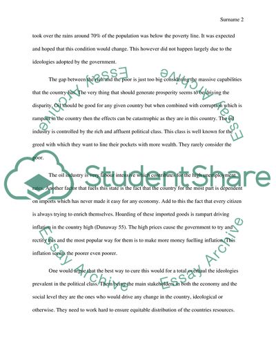 Reaction paper of Ideoligy explore in venezuela